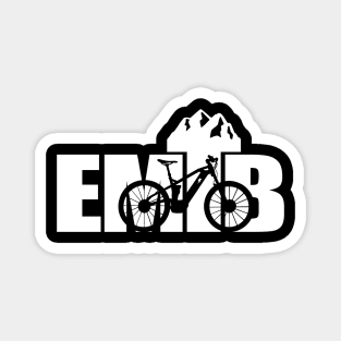 Downhill Biking Mountainbike EMTB E-MTB Gift Bike Magnet