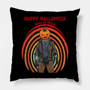 Pumpkin Man Pillow