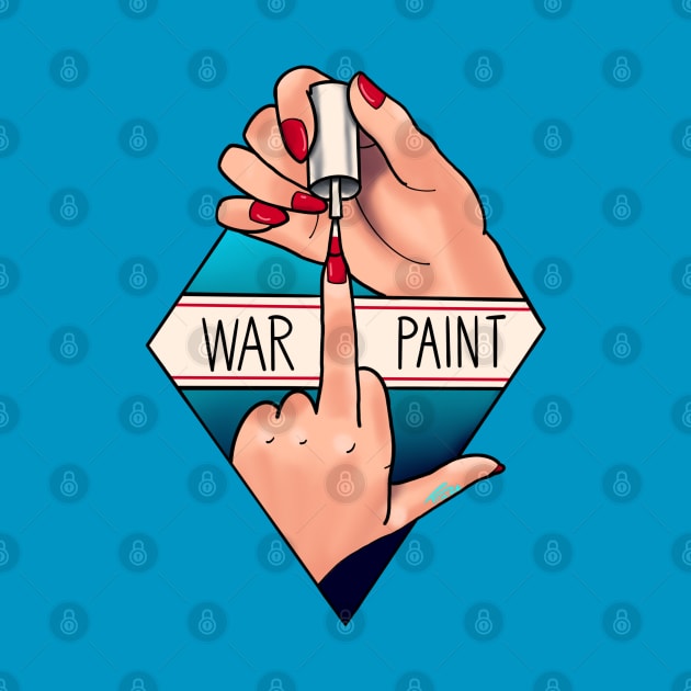 War Paint by freezethecomedian