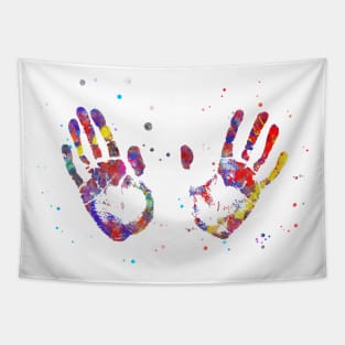 Handprint Tapestry