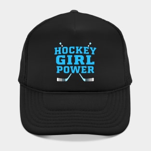 hockey girl power Hat