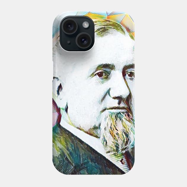 George Pullman Portrait | George Pullman Artwork 8 Phone Case by JustLit