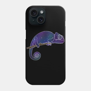 Out of space chameleon Phone Case