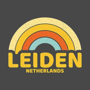 Retro Leiden Netherlands T-Shirt