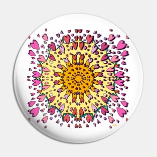Heartsplosion - A beautiful explosion of hearts filled with love Pin