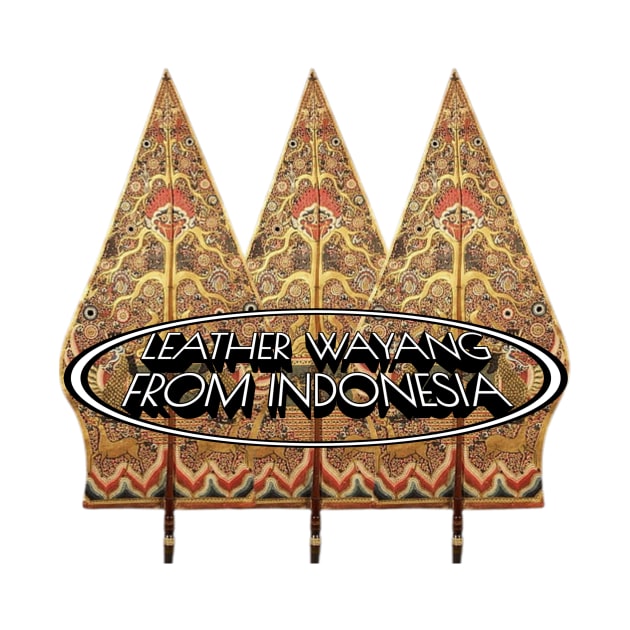 Leather Wayang From Indonesia by G-A'art