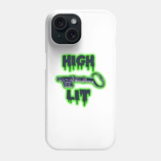 High key lit vintage glowing design Phone Case