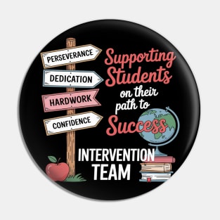 Intervention Team Teacher Early Intervention Squad Pin