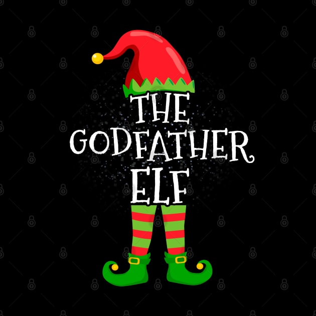 godfather Elf Family Matching Christmas Group Funny Gift by silvercoin