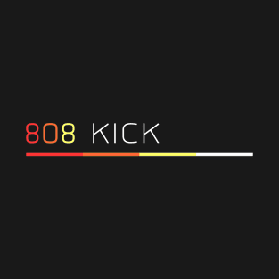 808 KICK Retro Vintage Drum Machine T-Shirt