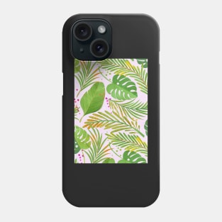 Green Jungle Pattern Phone Case