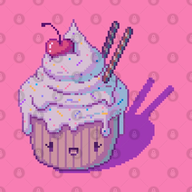 Happy Cupcake by gabdoesdesign