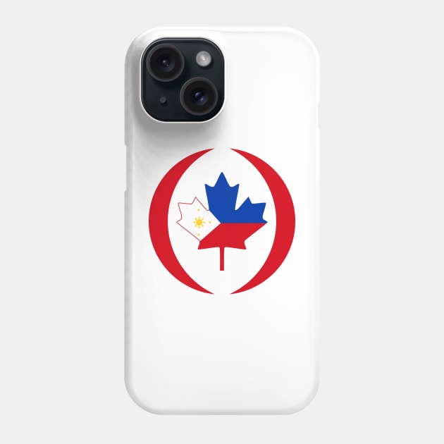 Filipino Canadian Multinational Patriot Flag Phone Case by Village Values