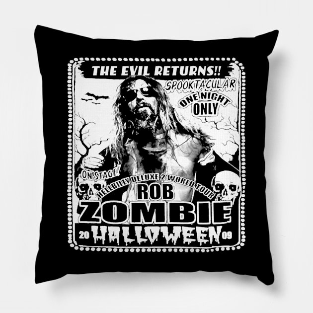 Captain Spaulding Terrifying Presence Pillow by QuickMart