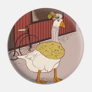 The  goose of the past century Pin