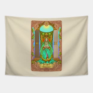 High Priestess Tarot Card Tapestry