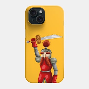 knight knighty cartoon animatronic HD - 3D Phone Case