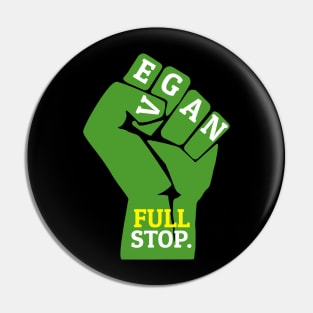 Gm: VEGAN Full Stop Pin