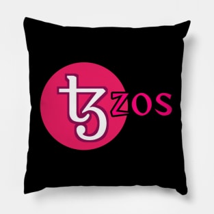 Tezos t-shirt Pillow