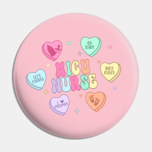 NICU Nurse Valentines Pin