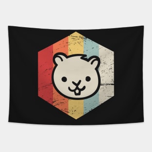 Retro 70s Gerbil Tapestry