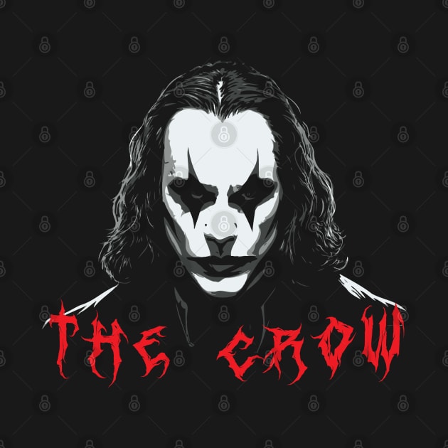 The Crow // Vintage Original Fan Art by Trendsdk