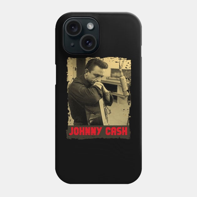 Vintage Johnny Cash Phone Case by eyeofshe