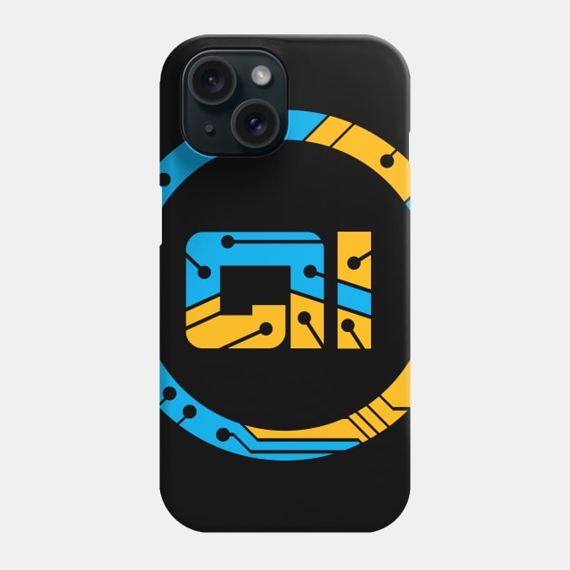 Artificial Intelligence Symbol Phone Case by jazzworldquest