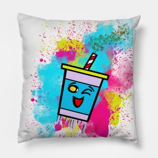 Kawaii - Drink Me Happy Pillow