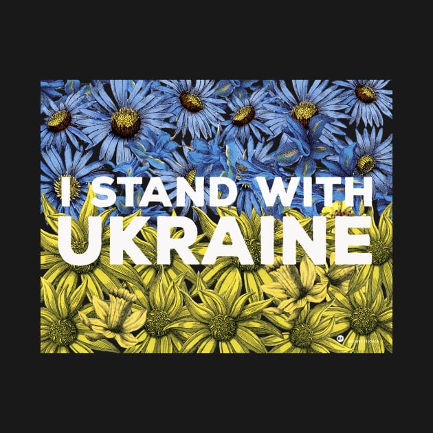 I STAND WITH UKRAINE by BrookeFischerArt