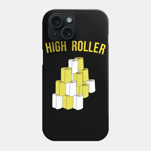 High roller (Gold and white) Phone Case by wondrous