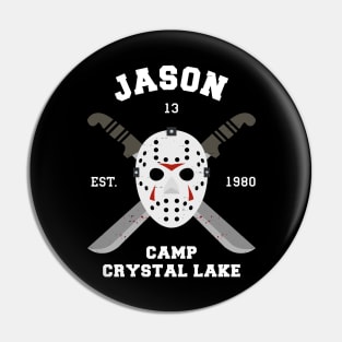 Jason Voorhees - Crystal Lake Pin