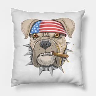 Dog USA Pillow