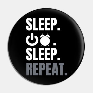 Sleep Turn Off Alarm Clock Repeat Pin