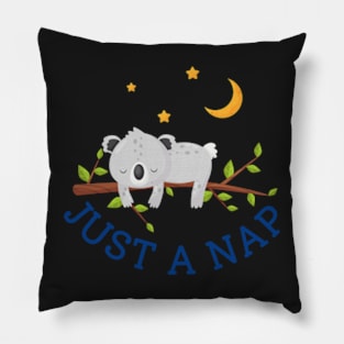 most likely to take a nap Sticker Pillow