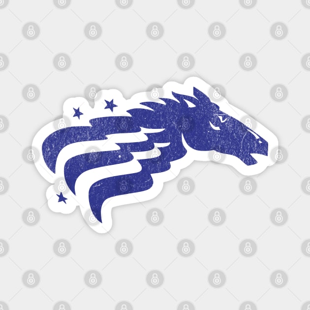 Retro Football Team Baltimore Stallions Defunct Football Magnet by Yesteeyear