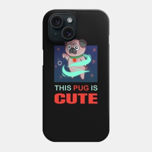 Funny Pug Hypnotizing Phone Case