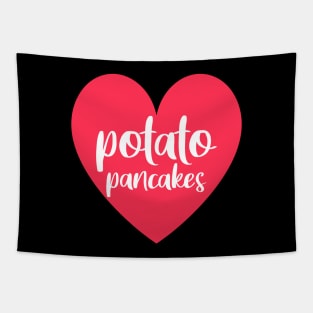 Love potato pancakes Tapestry