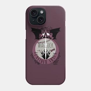 Hello my name is... Warlock! In red Phone Case