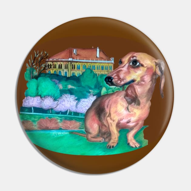 Dachshund Pin by mariasibireva