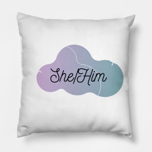 She / Him Pronoun Pillow