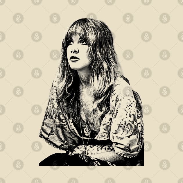 Stevie Nicks - 90's Vintage Drawings by terilittleberids