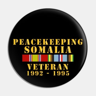 Peacekeeping Somalia 1002-1995 Veteran w  EXP SVC Pin