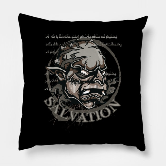 Salvation Pillow by Dark Planet Tees