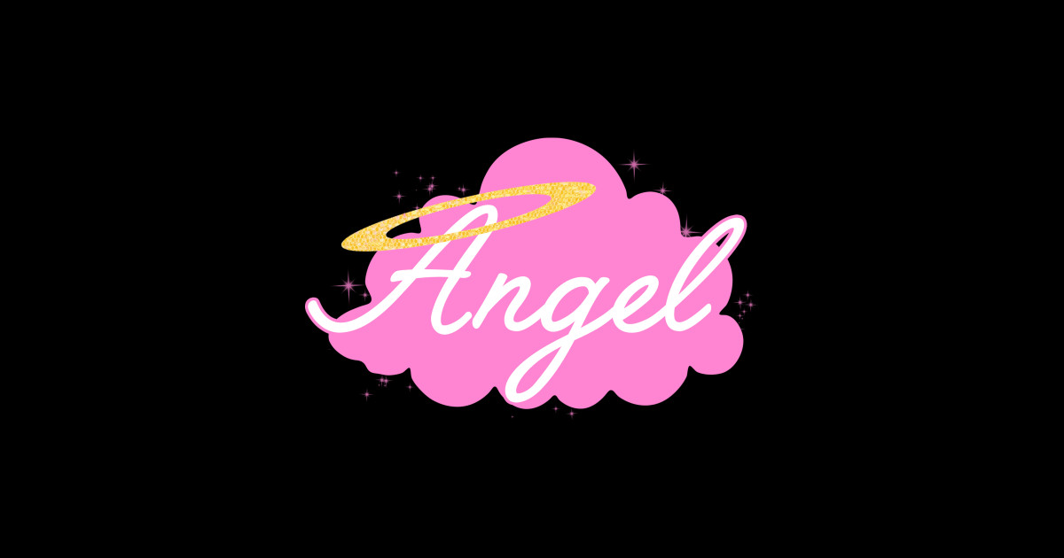 Y2K Angel Pink - Angel - Sticker | TeePublic