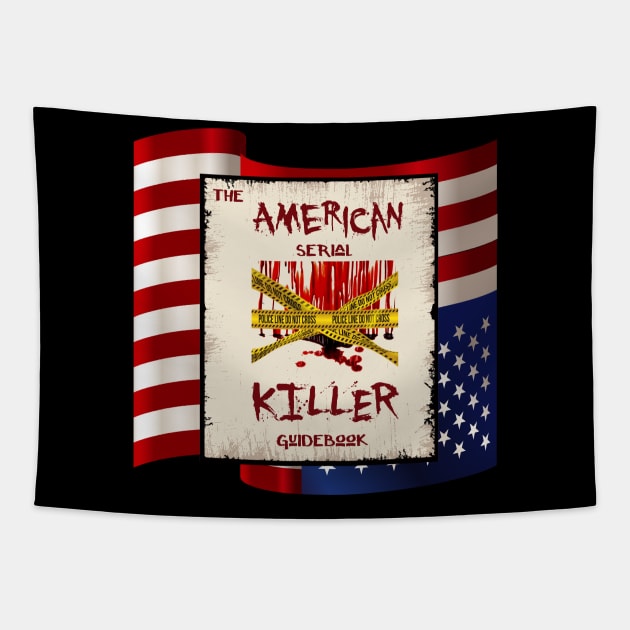 The American Serial Killer Guidebook Logo - Transparent Background Tapestry by The American Serial Killer Guidebook