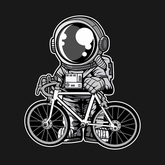 Astronaut Bicycle by ArtisticParadigms