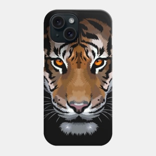 Amazing eyes of the tiger Phone Case