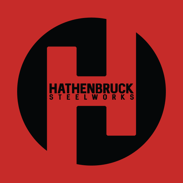 Hathenbruck Steelworks Logo Black by Hathenbruck Steelworks