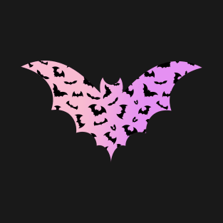 Pastel punk pink bat T-Shirt